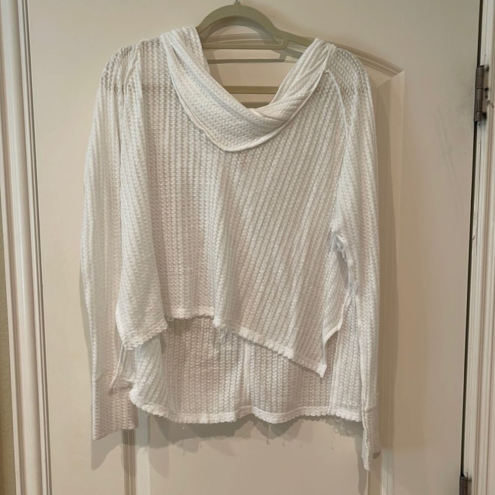 White We the Free size small light sweater